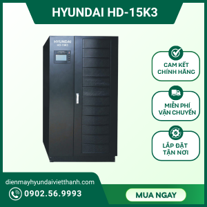 Bộ lưu điện UPS Hyundai 15KVA Hyundai HD-15K3