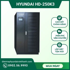 Bộ lưu điện UPS Hyundai 250KVA Hyundai HD-250K3