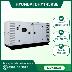 Máy phát điện 132kva 3 pha Hyundai DHY145KSE