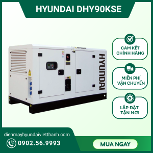 Máy phát điện 82kva 3 pha Hyundai DHY90KSE