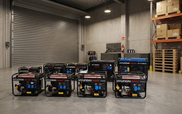 Máy phát điện gia đình Hyundai