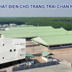 Máy phát điện cho trang trại chăn nuôi