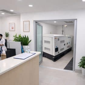 Máy phát điện cho phòng khám tư nhân