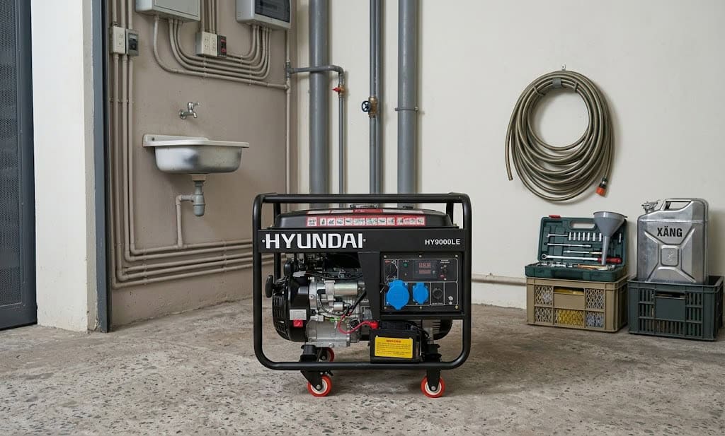 Máy phát điện chạy xăng Hyundai