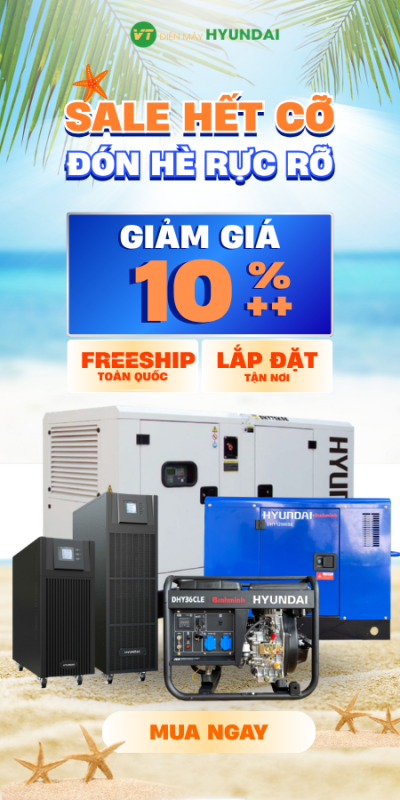 baner sale máy phát điện
