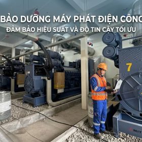 Bảo trì bảo dưỡng máy phát điện công nghiệp